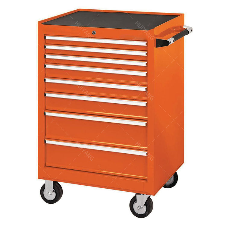 hot sale garage use metal tool drawer storage box high quality steel trolley cart