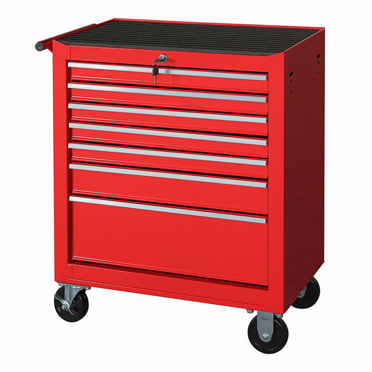 hot sale garage use metal tool drawer storage box high quality steel trolley cart