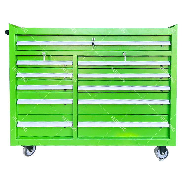 workbench stainless steel trolley drawer metal storage box garage work bench heavy duty workshop roller  tool cabinet