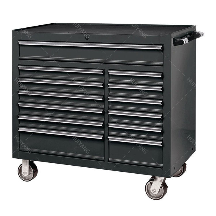 workbench stainless steel trolley drawer metal storage box garage work bench heavy duty workshop roller  tool cabinet