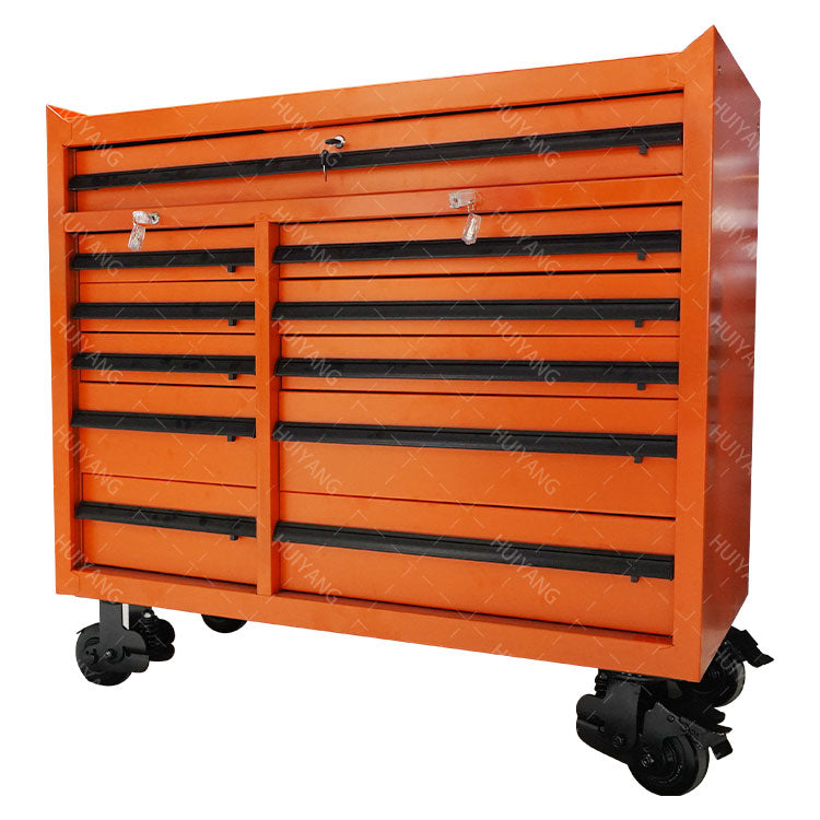 workbench stainless steel trolley drawer metal storage box garage work bench heavy duty workshop roller  tool cabinet