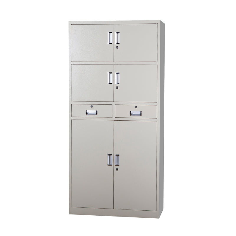 Factory direct high quality metal storage cabinet with Adjustable Shelves nordic grey file cabinet