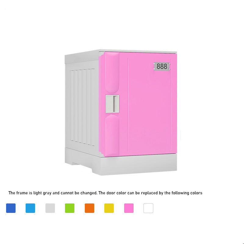 Factory low price 6 doors abs plastic locker school shoe cabinet mini room secure locker for school student