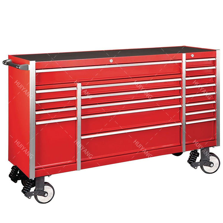 Wholesale Professional 72in Tool Chest Roller Cabinet with Drawer Tool Trolley with Wheels & Brake